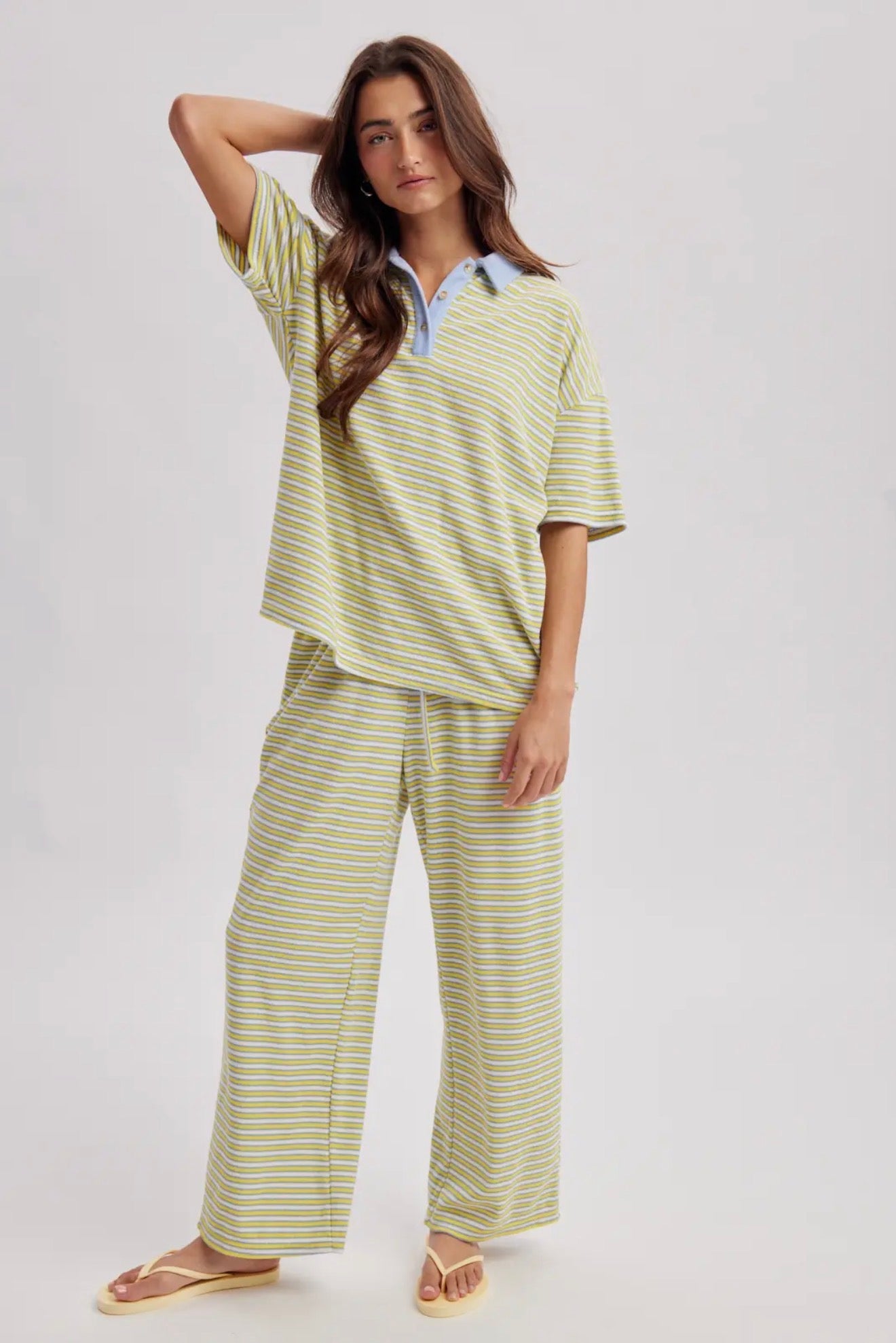 Sunny Collared Set