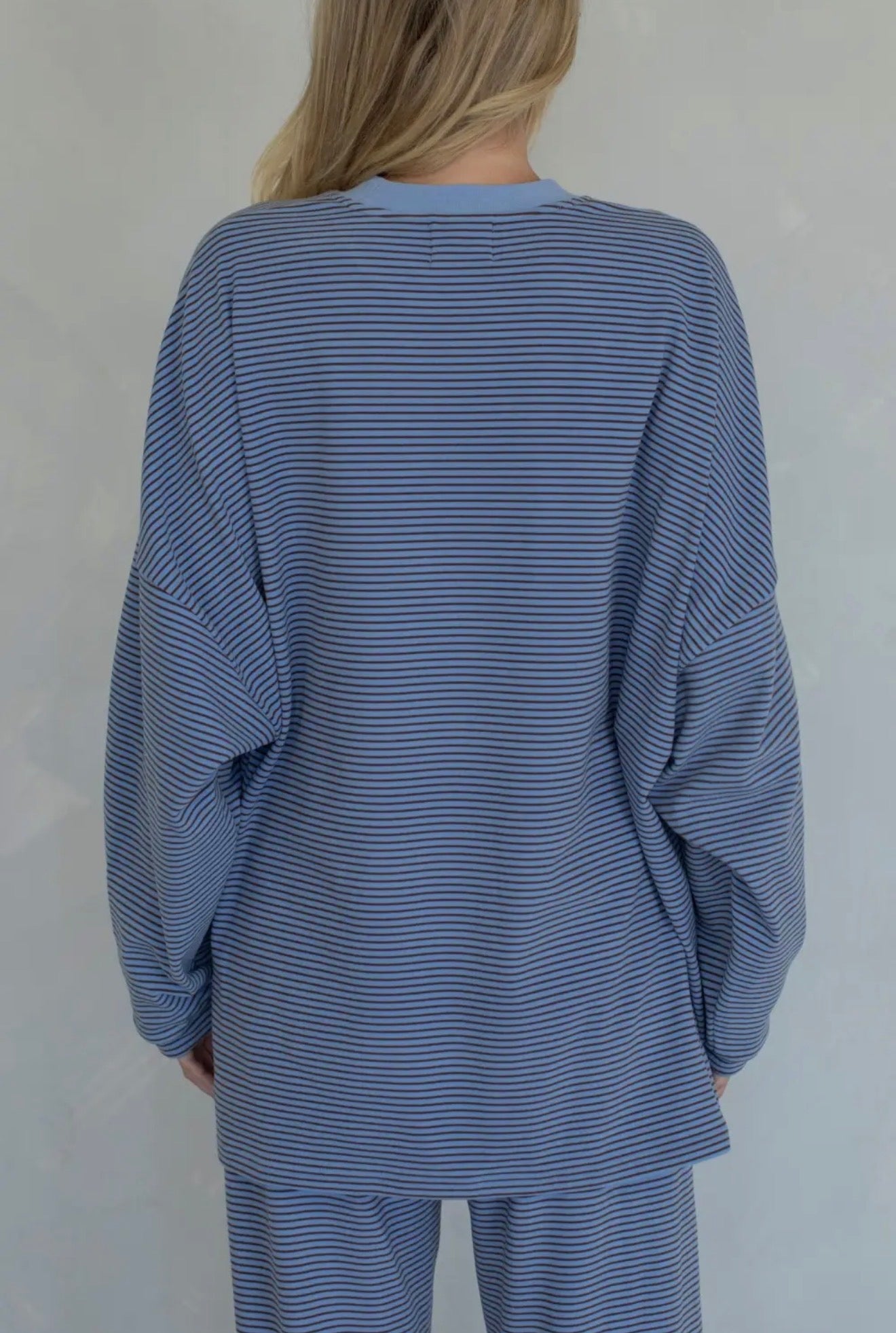 Blue Striped Set