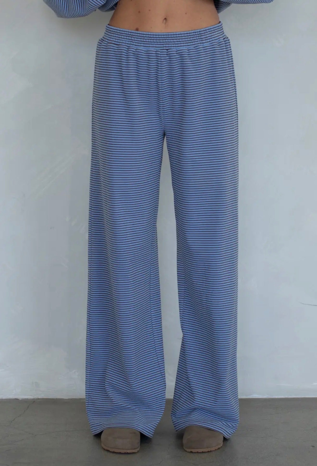 Blue Striped Set