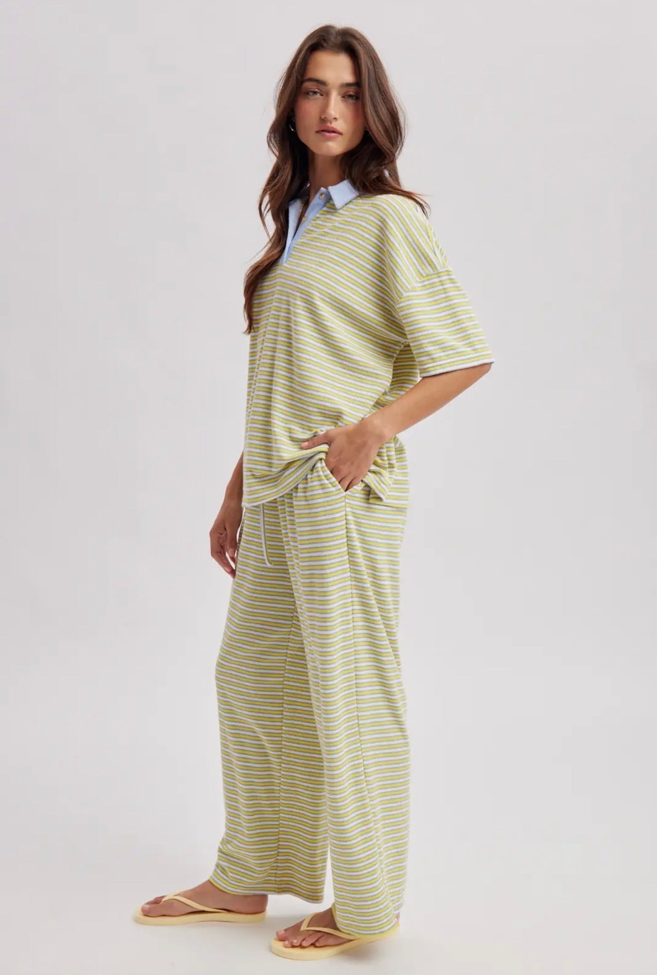 Sunny Collared Set