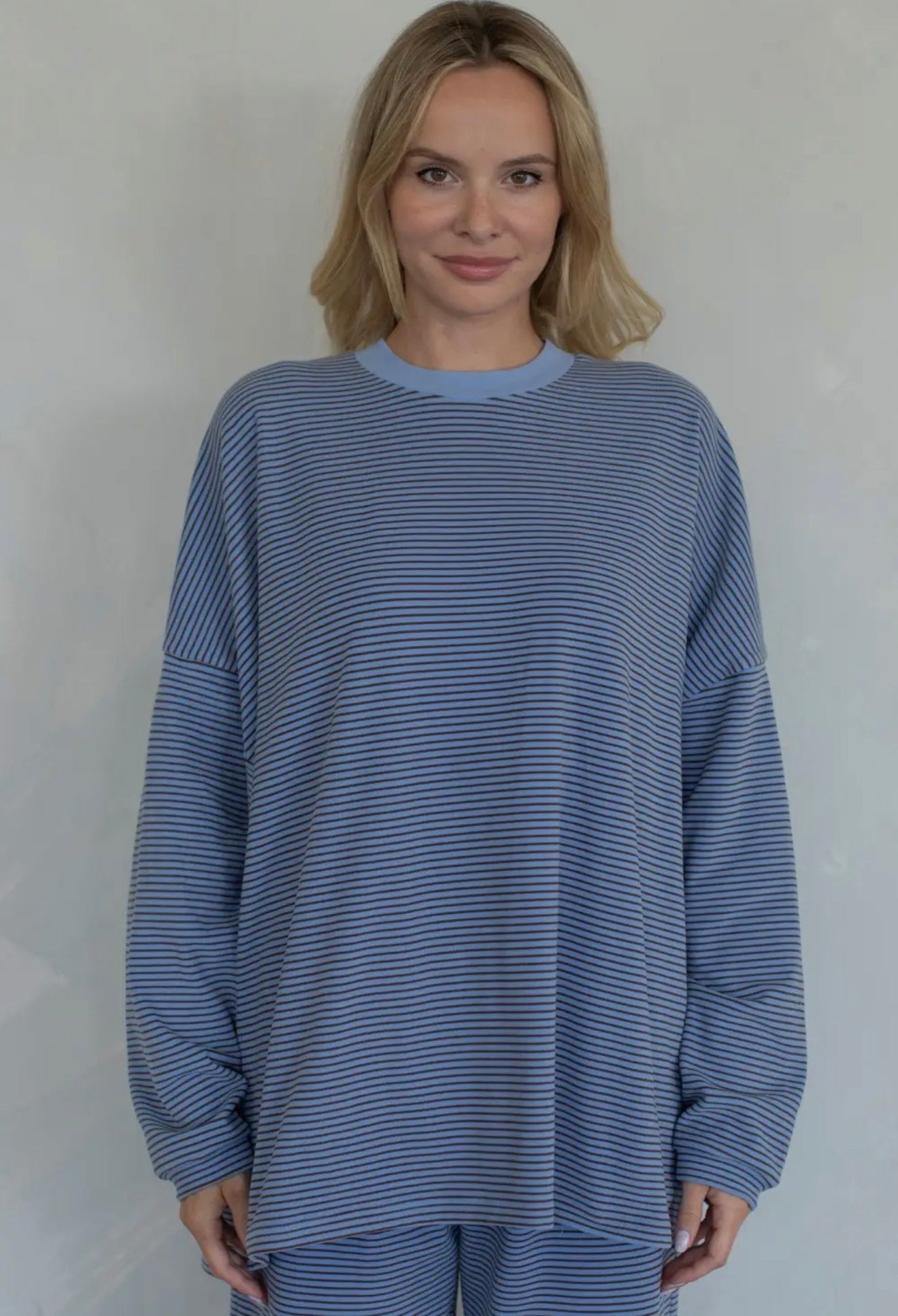 Blue Striped Set